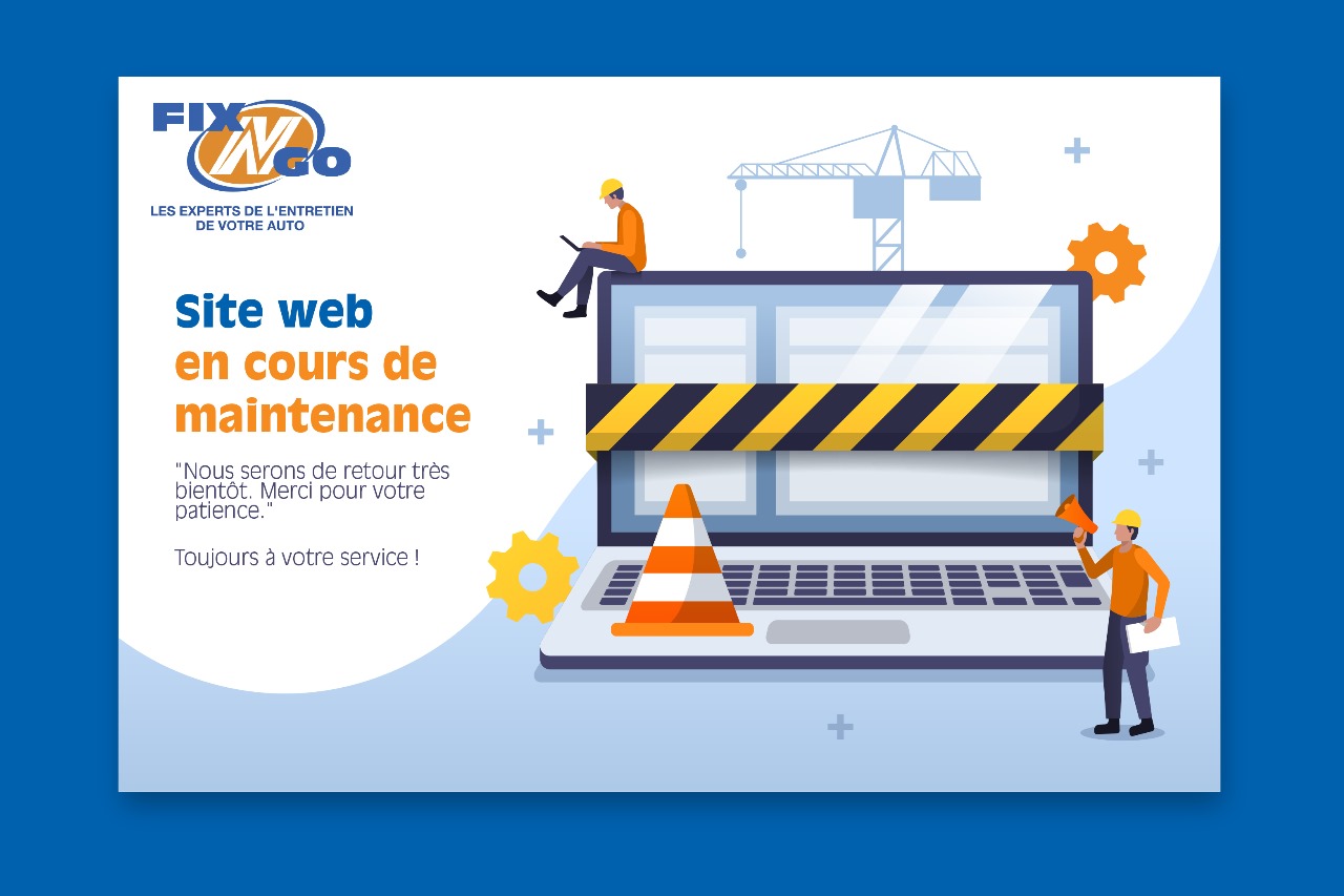 Site en cours de maintenance